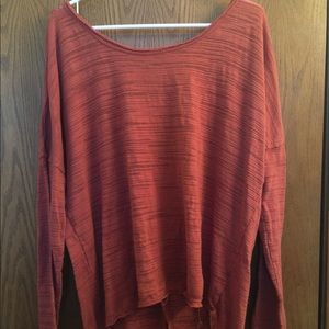 Open Back Long Sleeve